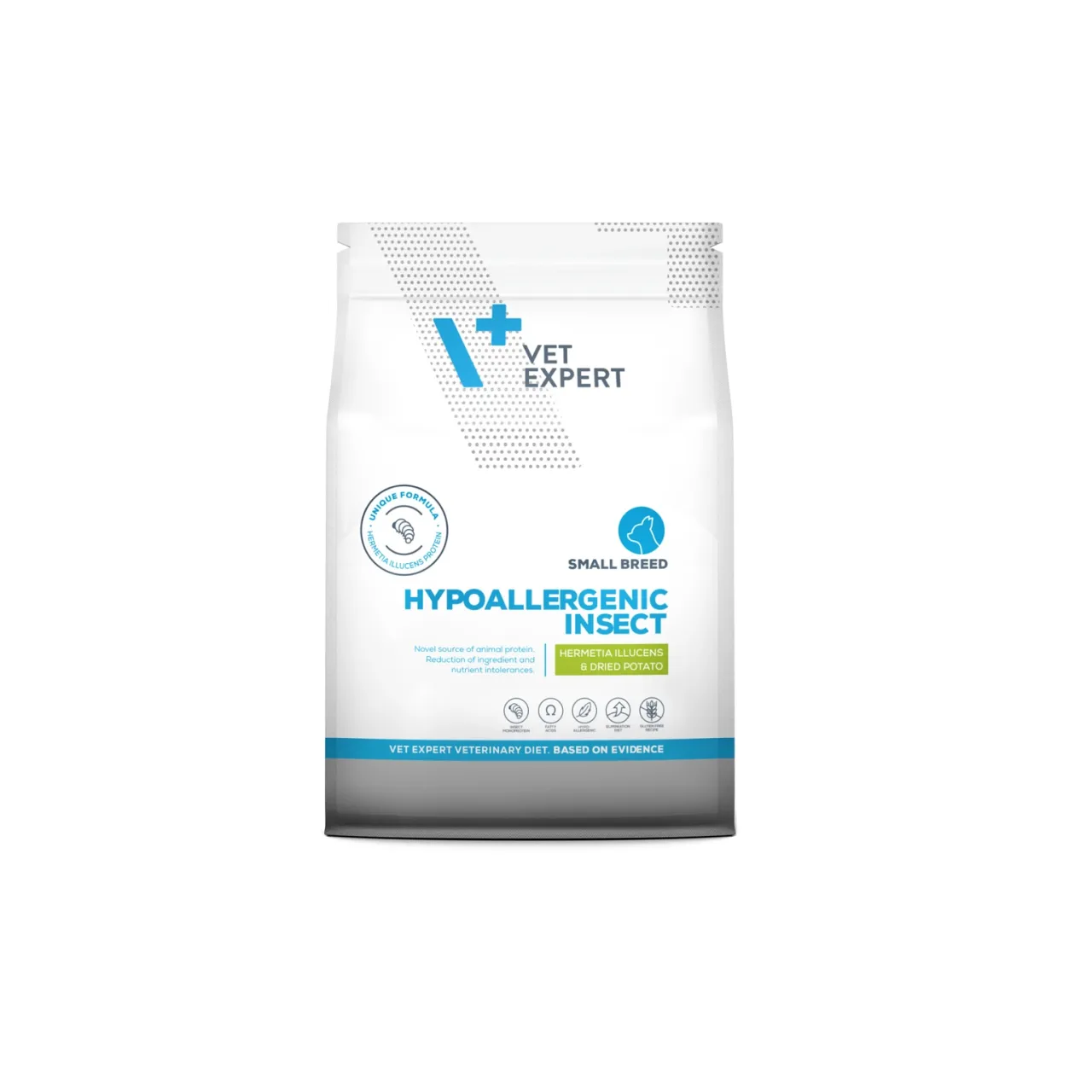 VetExpert Hypoallergenic Insect Small Breed Köpek Maması 8 kg