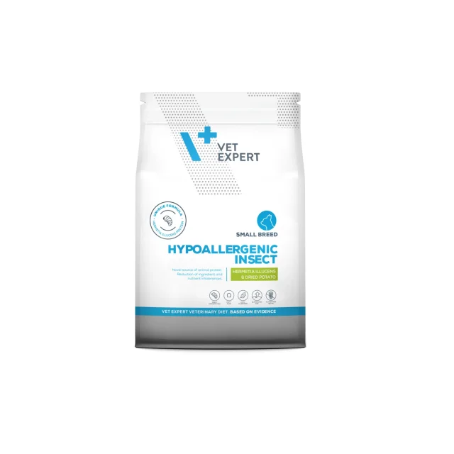 VetExpert Hypoallergenic Insect Small Breed Köpek Maması 8 kg