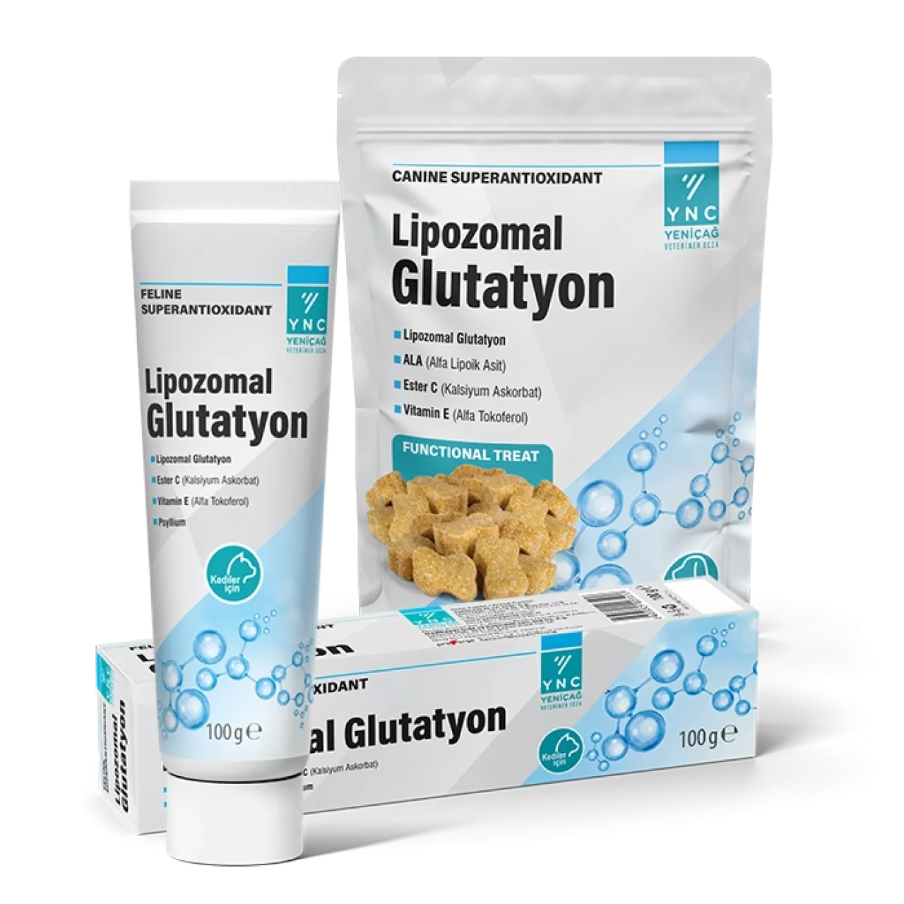 Yeniçağ YNC LİPOZOMAL GLUTATYON (Kedi Bağışıklık Güçlendirici)