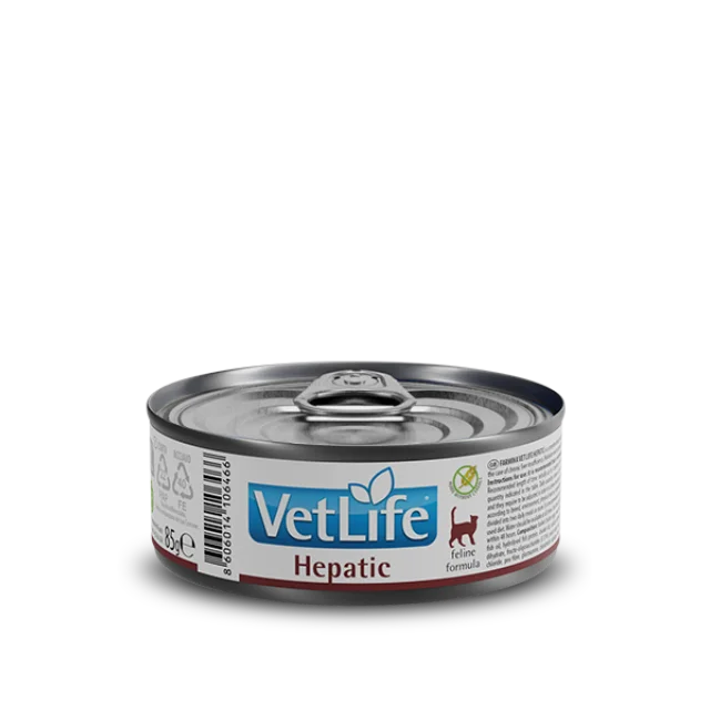 Vetlife Hepatic Kedi Konserve Maması 85 gr