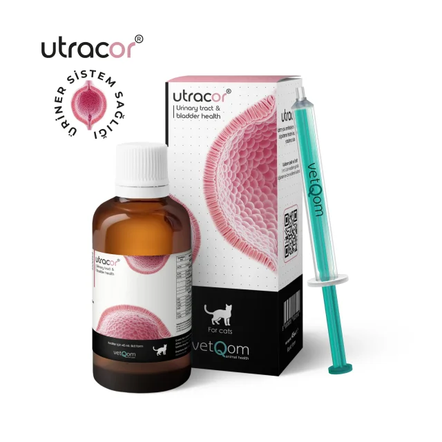 VetQom Utracor Kedi – Üriner Sistem Sağlığı – 45ml.