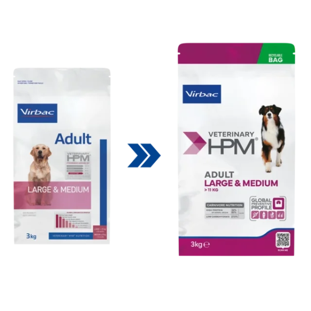 Virbac Adult Dog Large Medium Köpek Maması 12 kg