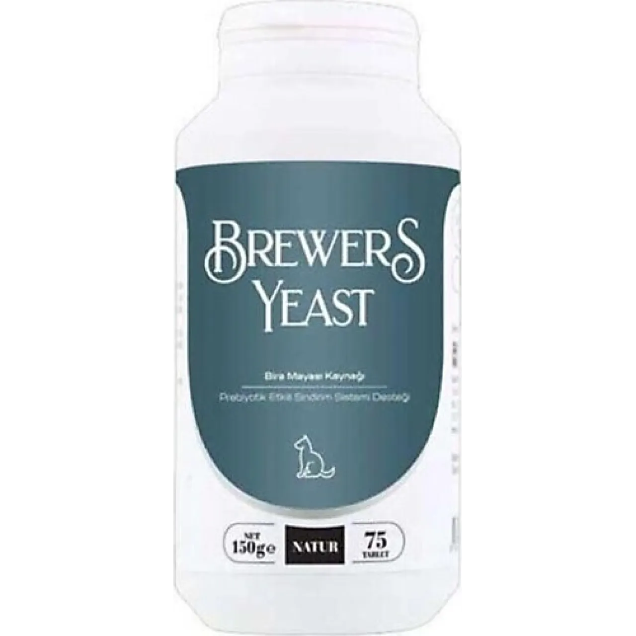 Natur Brewers Yeast Köpekler İçin Sarımsaklı Maya 75 Tablet