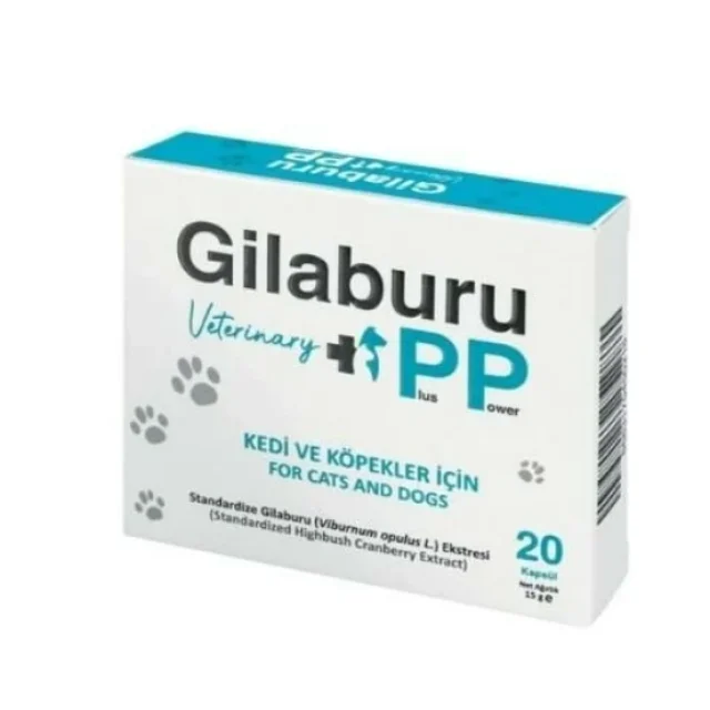 Gilaburu Kedi Köpek İdrar Yolları Koruyucu Urinary Uriner 20 Tablet