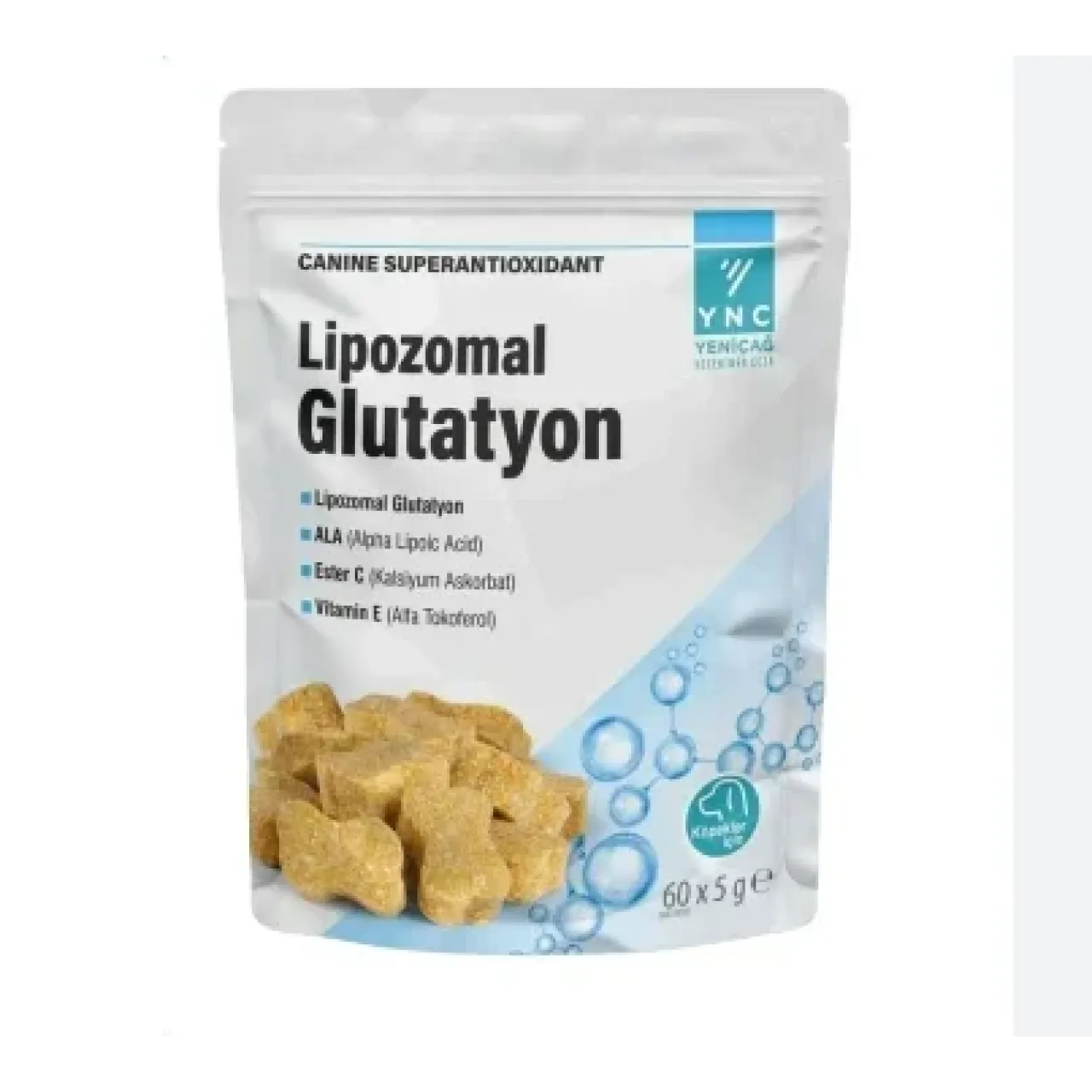 Yeniçağ YNC LİPOZOMAL GLUTATYON (Köpek Bağışıklık Güçlendirici)