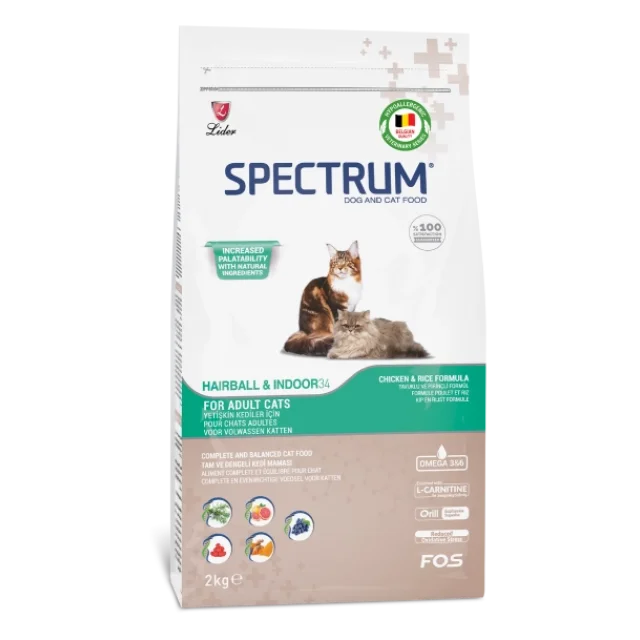 Spectrum Hairball 34 Kedi̇ Maması 2 Kg