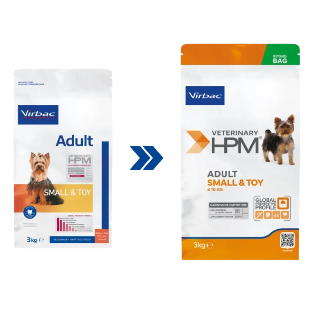 Virbac Adult Dog Small Toy Köpek Maması 3 kg