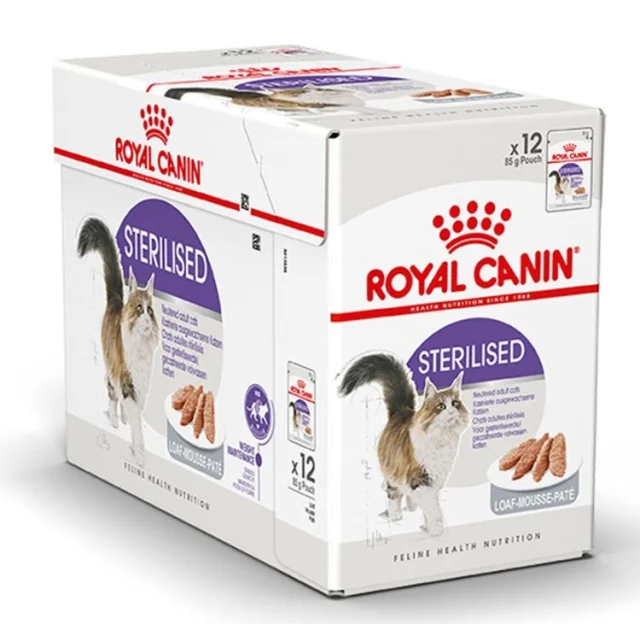 Royal Canin Sterilised Jelly Yetişkin Kedi Yaş Maması 85 gr x 12 adet