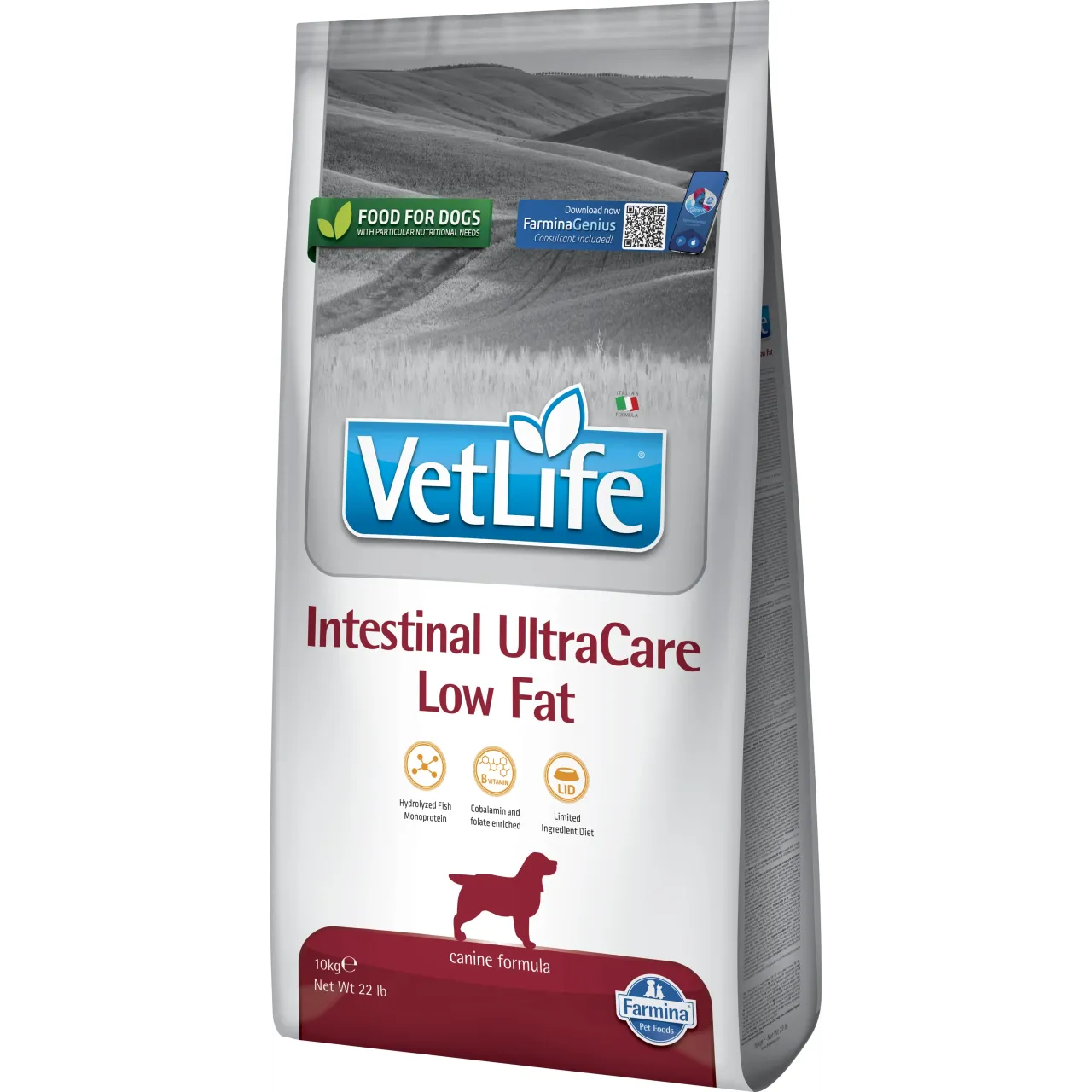 VetLife Intestinal UltraCare Low Fat Köpek Maması 10 Kg