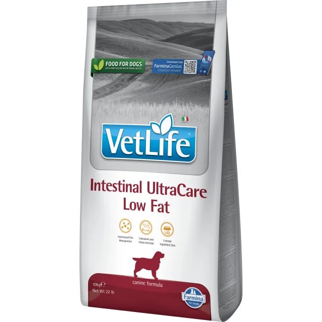 VetLife Intestinal UltraCare Low Fat Köpek Maması 10 Kg