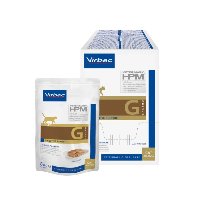 Virbac G Cat Digestive Support Gastrointestinal Yaş Kedi Maması 12x85 Gr