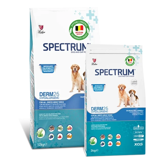 Spectrum Derm 26 Köpek Maması 3 Kg
