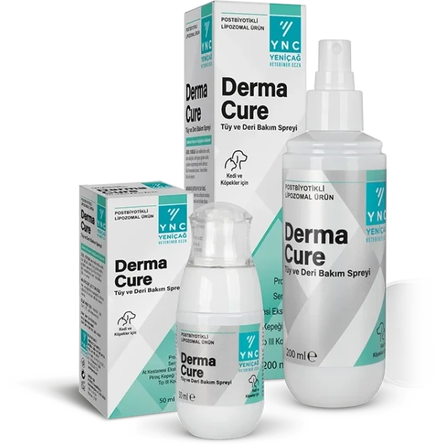 YNC DERMA CURE Tüy ve Deri Bakım Spreyi 200 Ml