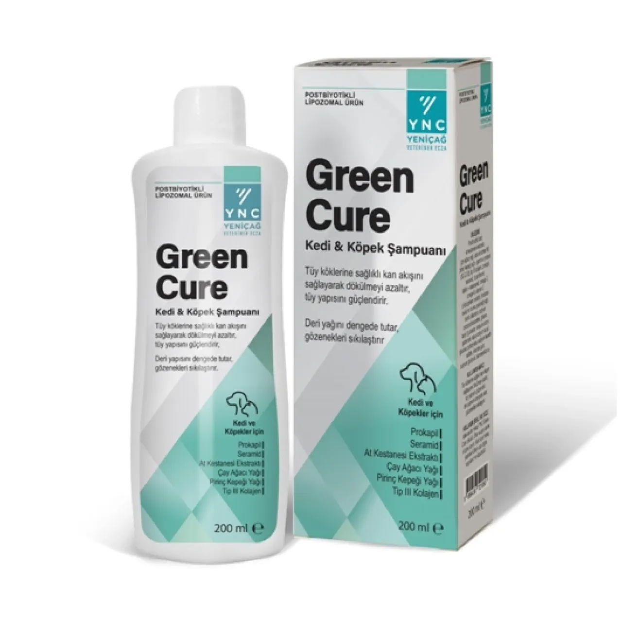 YNC GREEN CURE Tüy ve Deri Bakım Şampuanı