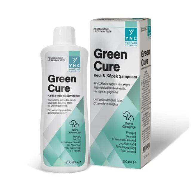 YNC GREEN CURE Tüy ve Deri Bakım Şampuanı