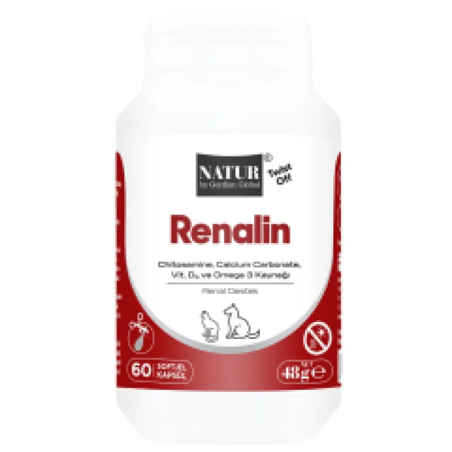 Natur Renalin 60 Tb Kedi Köpek Renal Destek