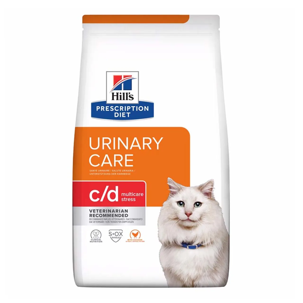 Hill's PRESCRIPTION DIET c/d Multicare Stress Kedi Maması Tavuklu 3 Kg