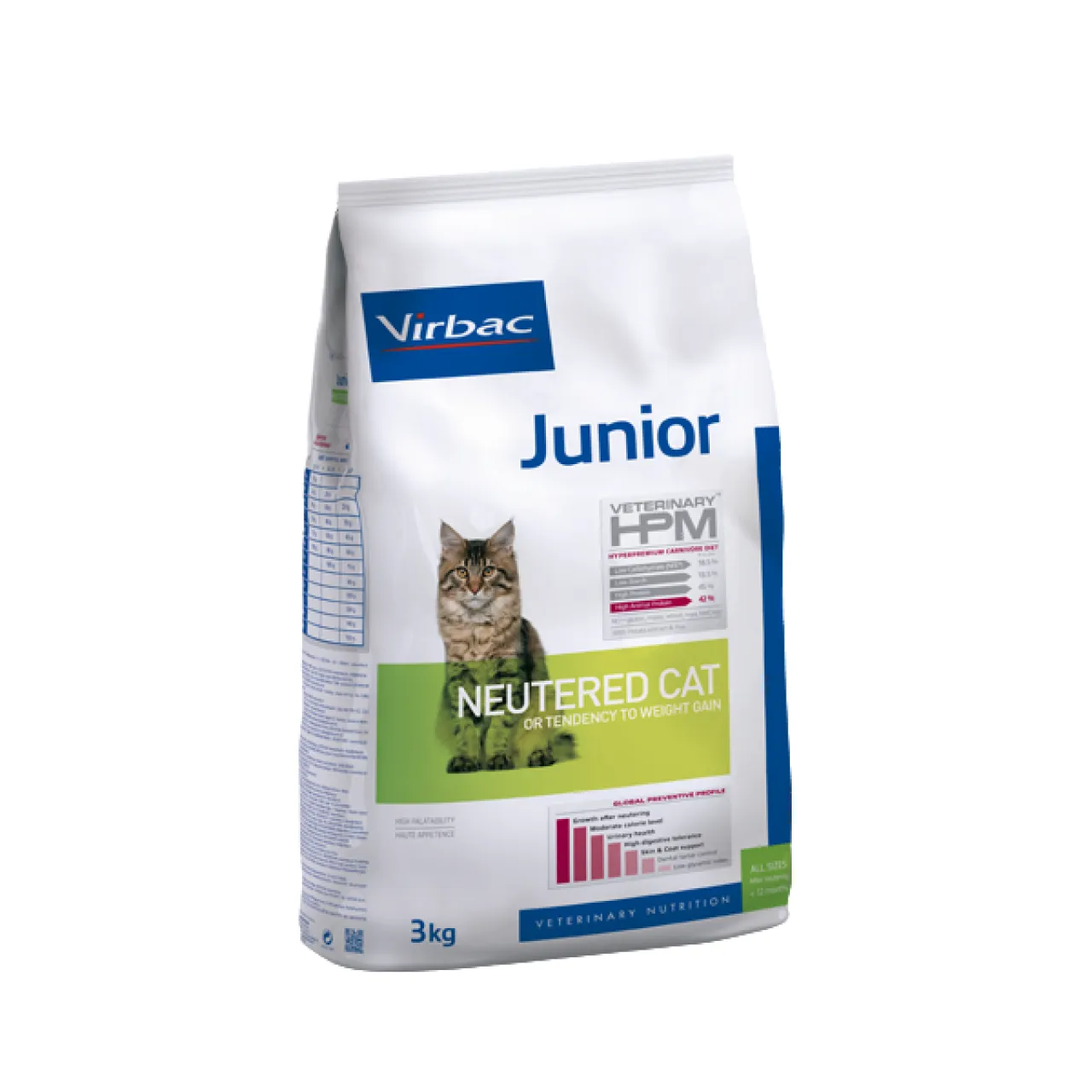 Virbac Junior Neutered Cat Kedi Maması 3 kg