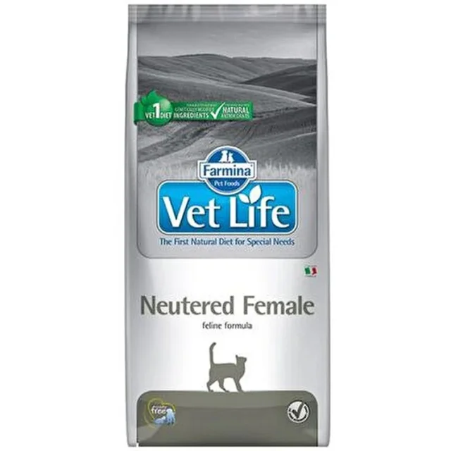 Vetlife Neutered Female Kedi Maması 2 Kg