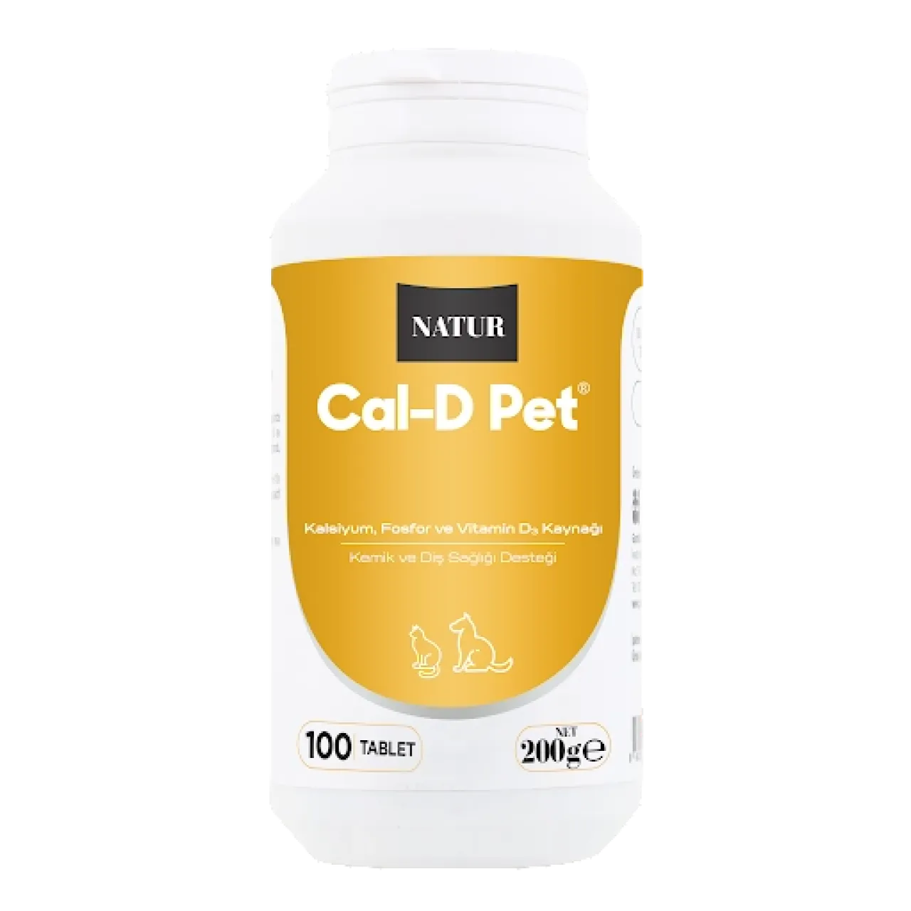 Natur Cal D Pet 100 Tablet