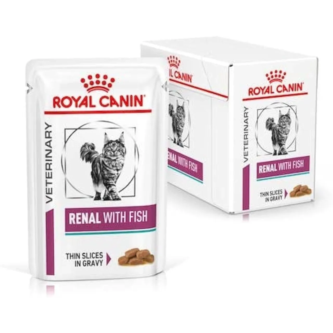 Royal Canin Renal Fish Yaş Kedi Maması 12x85 Gr