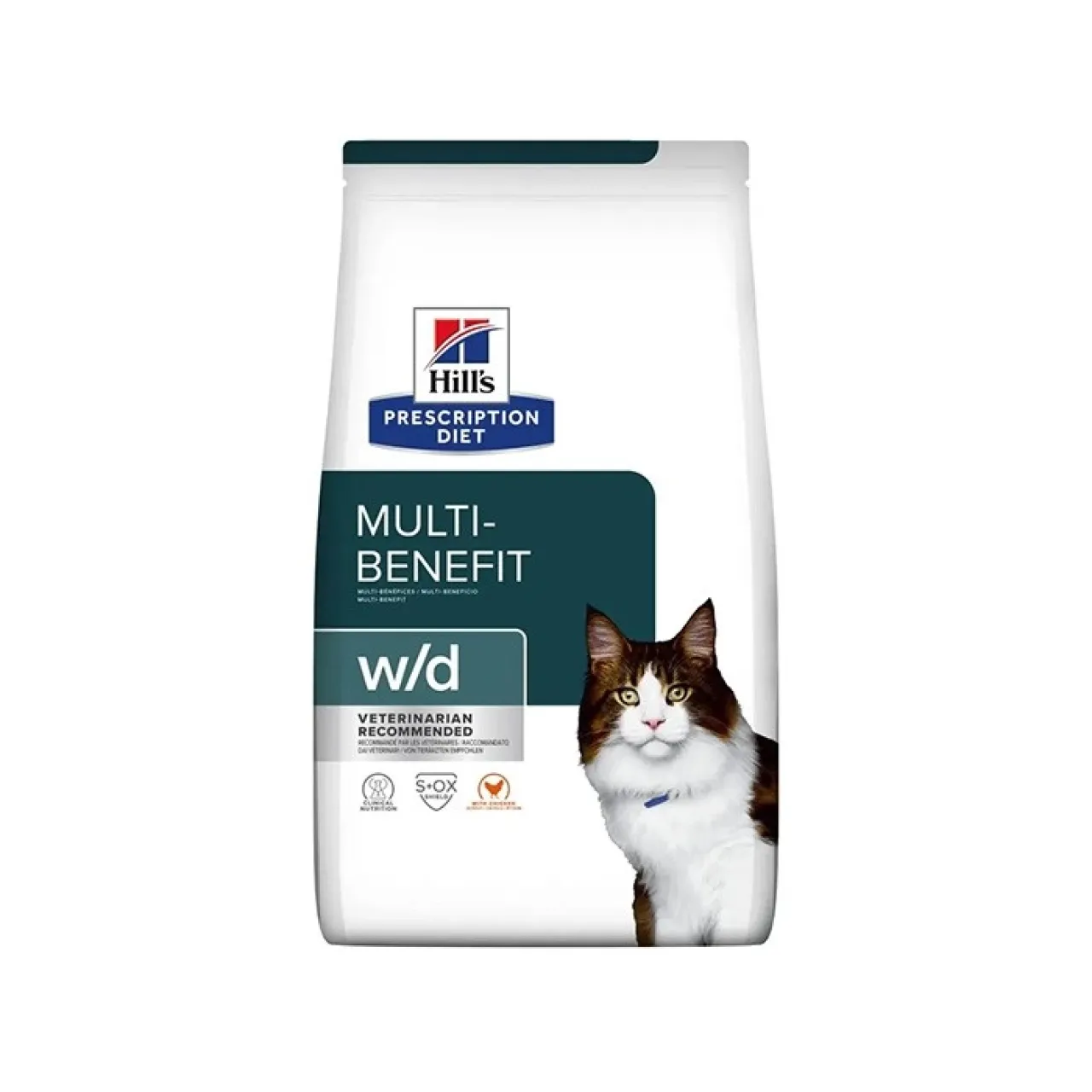 Hills w/d Multi-Benefit Kedi Maması 1,5 Kg