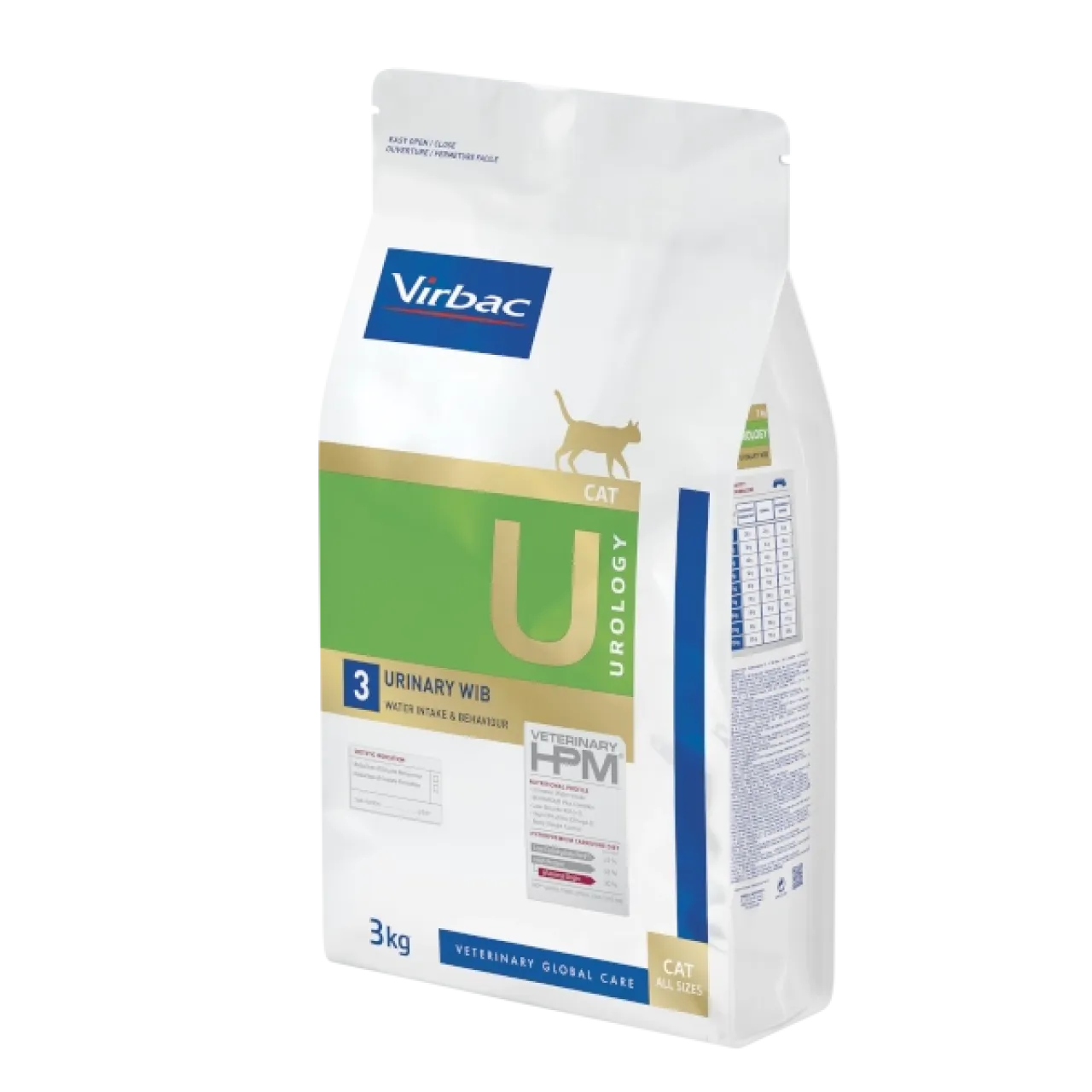 Virbac U3 Urology WIB (Water İntake & Behavior) Uriner Kedi Maması 1,5 Kg
