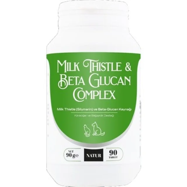 Natur Milk Thistle & Beta - Glucan Complex Destekleyici 90 Tablet