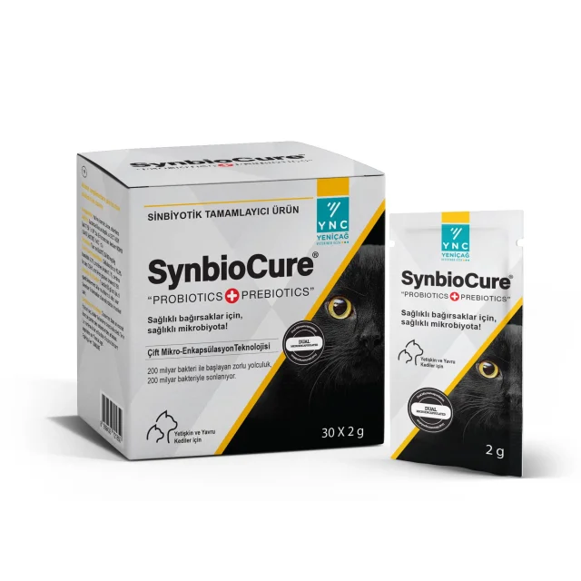 Synbiocure Feline Probiyotik+Prebiyotik Şase 30x2 Gr