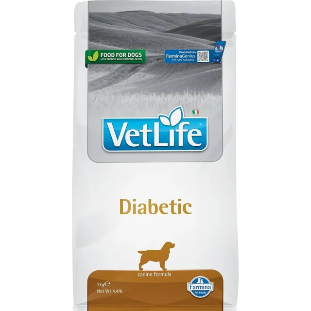 VetLife Diabetic Köpek Maması 2 Kg