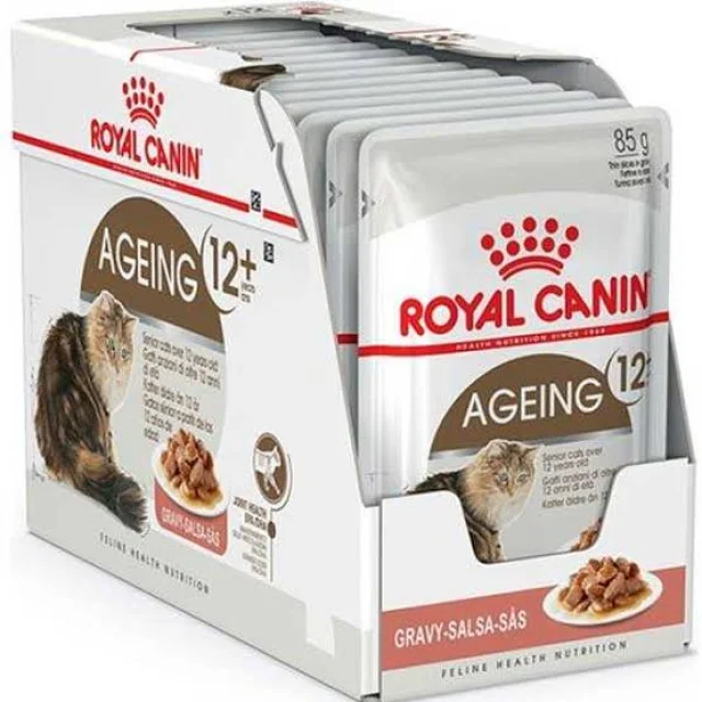 Royal Canin Ageing 12+ Yaşlı Kedi Yaş Maması 85 grx12