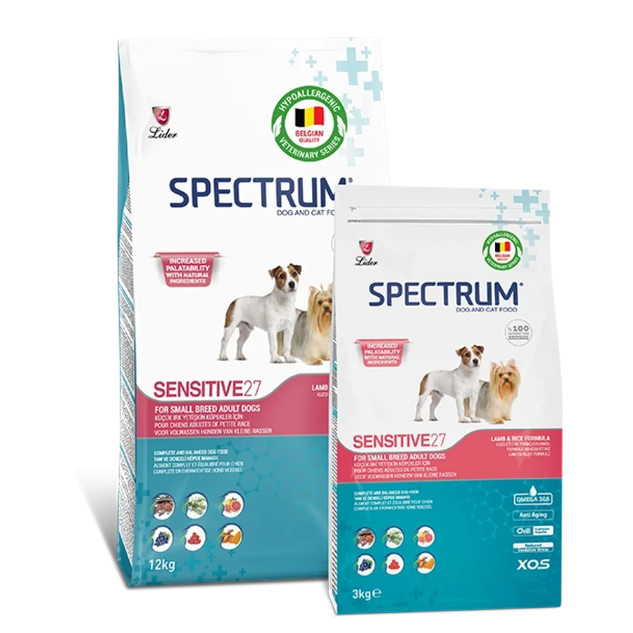 Spectrum Sensitive 27 Köpek Maması 12 Kg