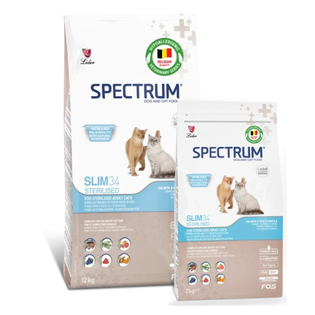 Spectrum Slim 34 Kedi Maması 12 Kg