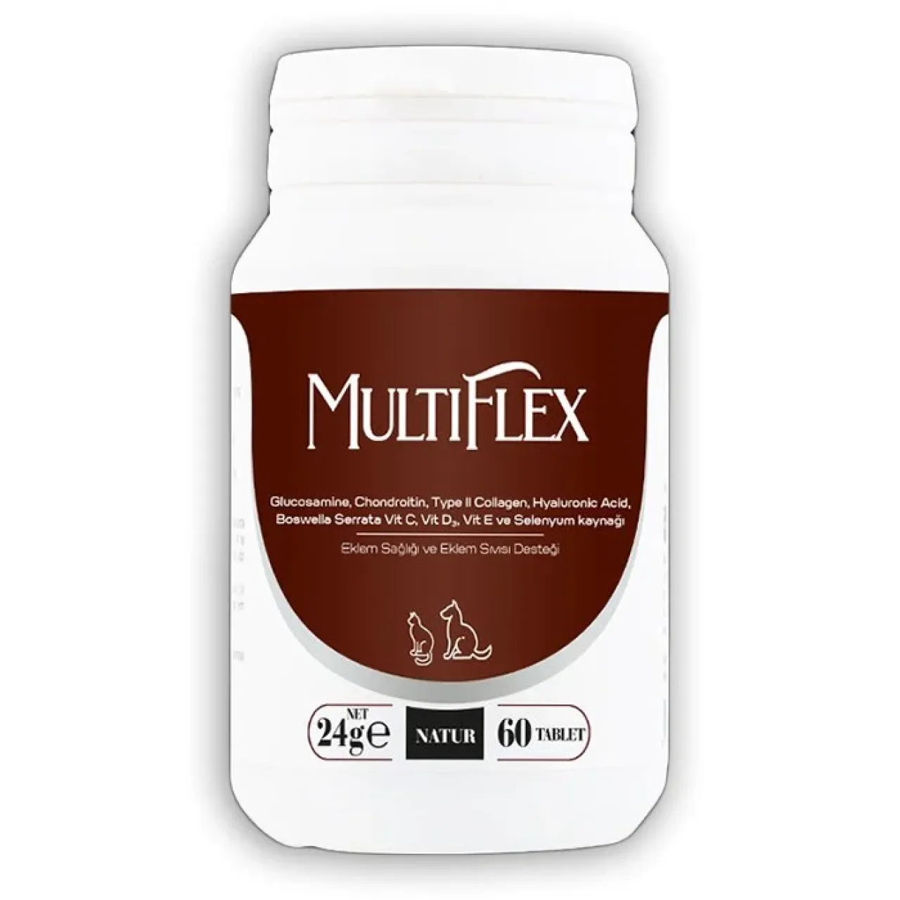 Natur Multiflex Kedi Köpek Eklem Destekleyici Vitamin Mineral 60 Tablet