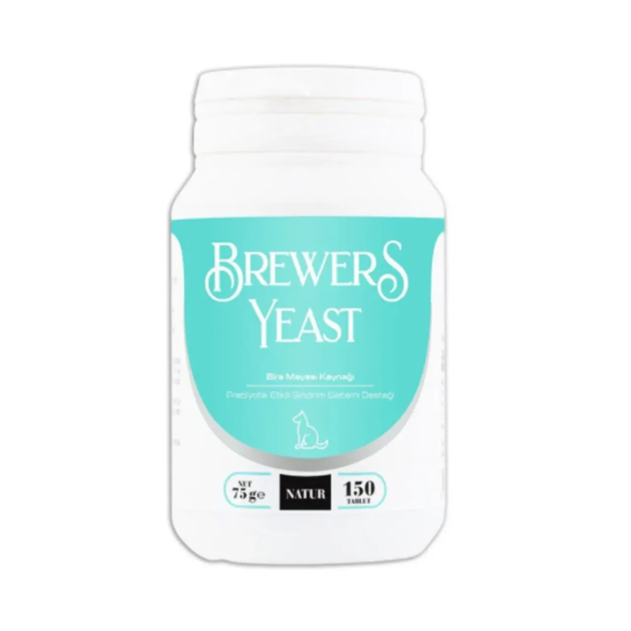 Natur Brewers Yeast Köpek İçin Sarımsaklı Maya Tableti 150 Tablet