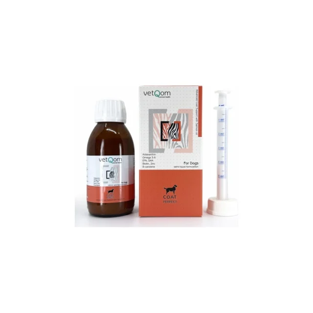 Vetqom Coat Perfect Köpek Deri ve Tüy Sağlığı 120ml