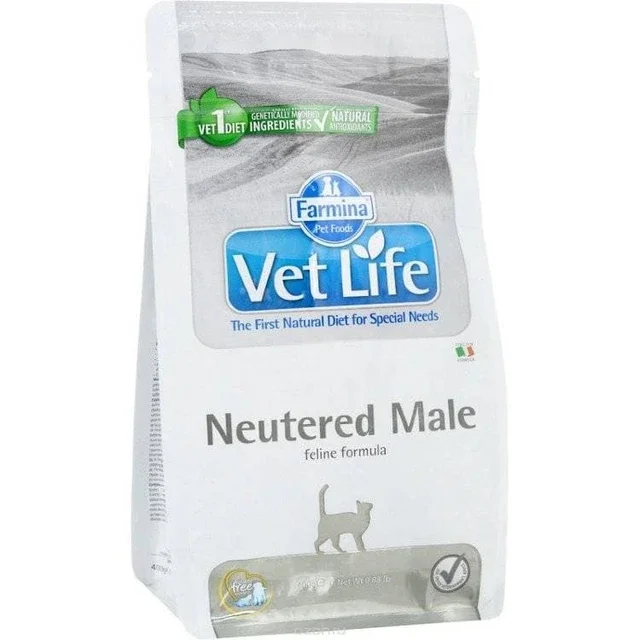 VetLife Neutered Male Kedi Maması 5 Kg
