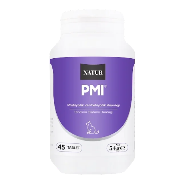 Natur PMI Prebiyotik Kedi ve Köpek Besin Takviyesi 45 Tablet