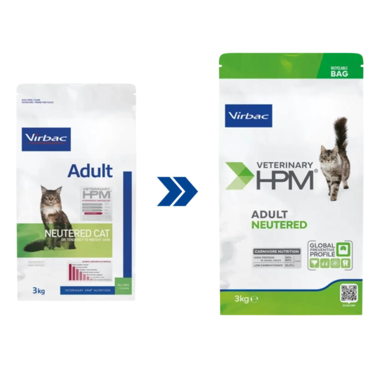 Virbac Adult Neutered Cat Kısırlaştırılmış Kedi Maması 3 kg