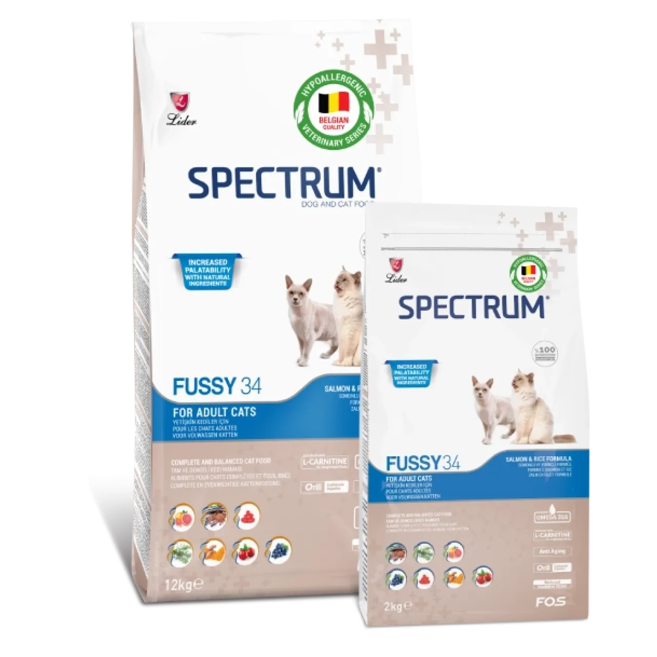 Spectrum Fussy 34 Kedi̇ Maması 12 Kg