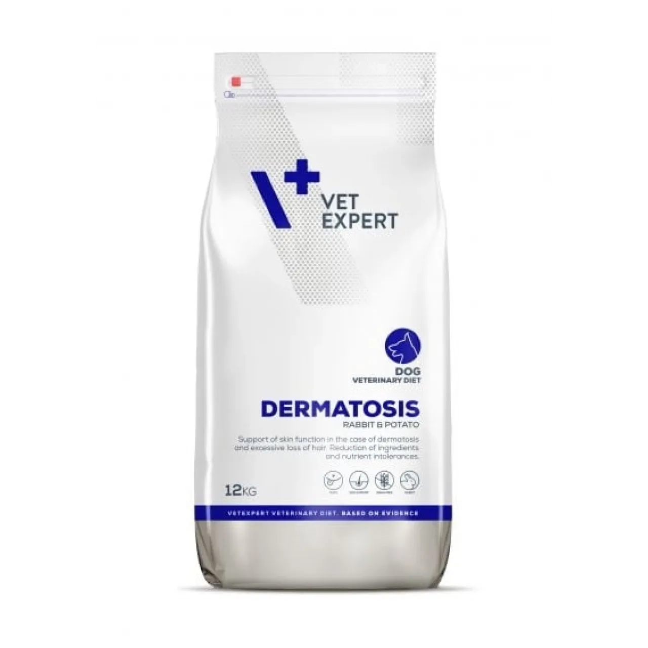 VetExpert Dermatosis Rabbit&Potato Köpek Maması 12 Kg