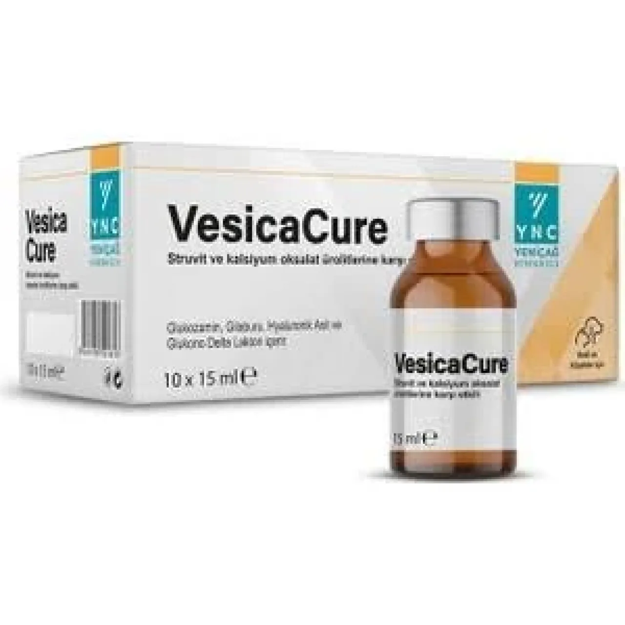 Ync Vesicacure Struvit ve Kalsiyum Oksalat Ürolitlerine Karşı Etkili 15 ml