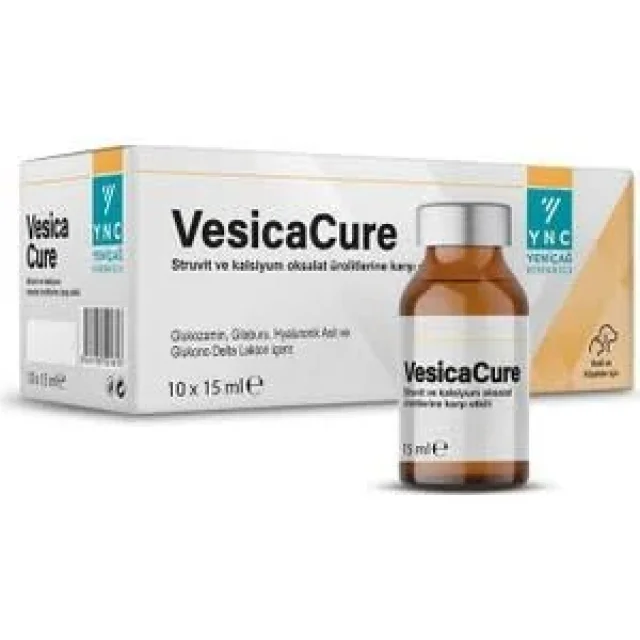 Ync Vesicacure Struvit ve Kalsiyum Oksalat Ürolitlerine Karşı Etkili 15 ml