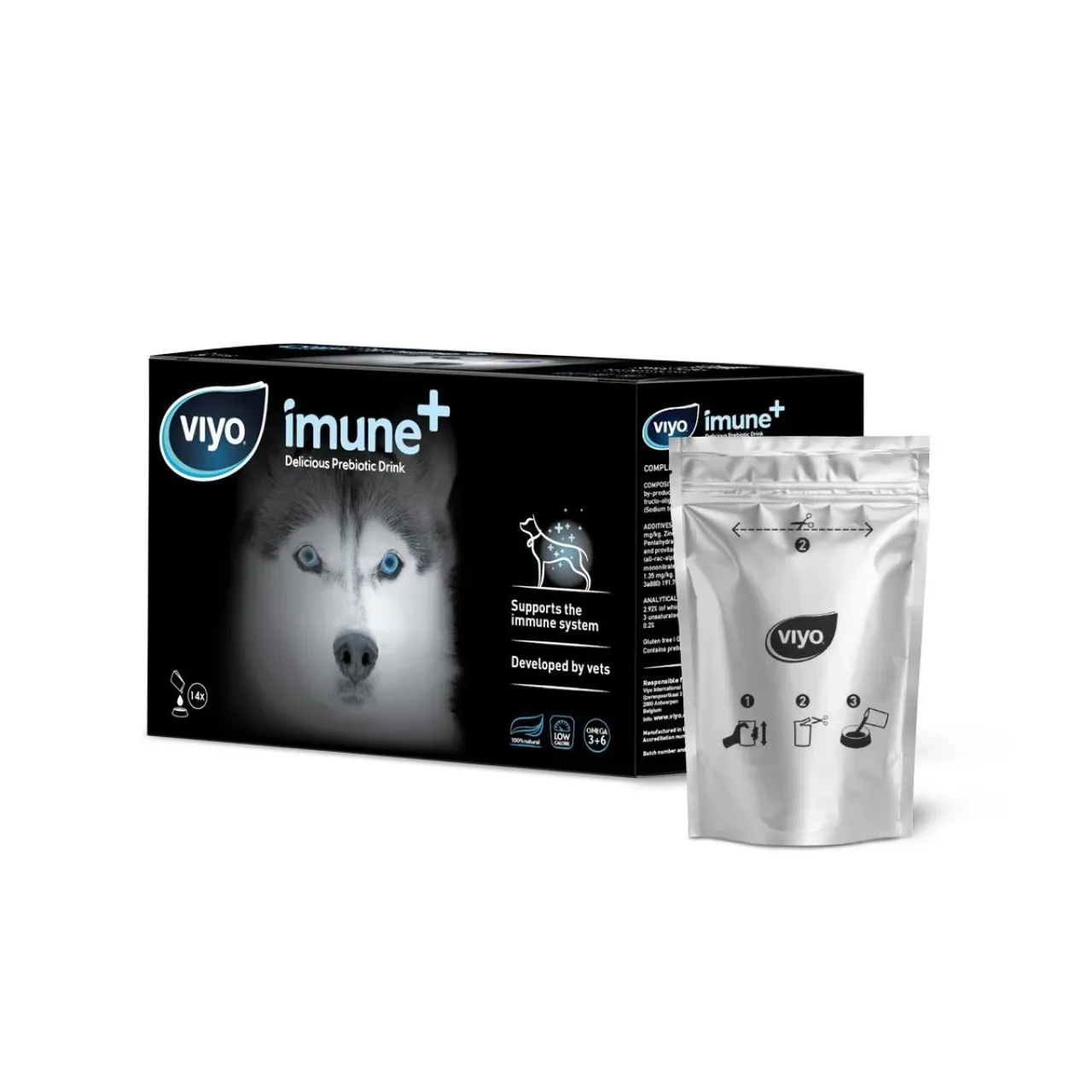 Viyo İmune Köpek Vitamin & Prebiyotik Ek Besini 14x30ml