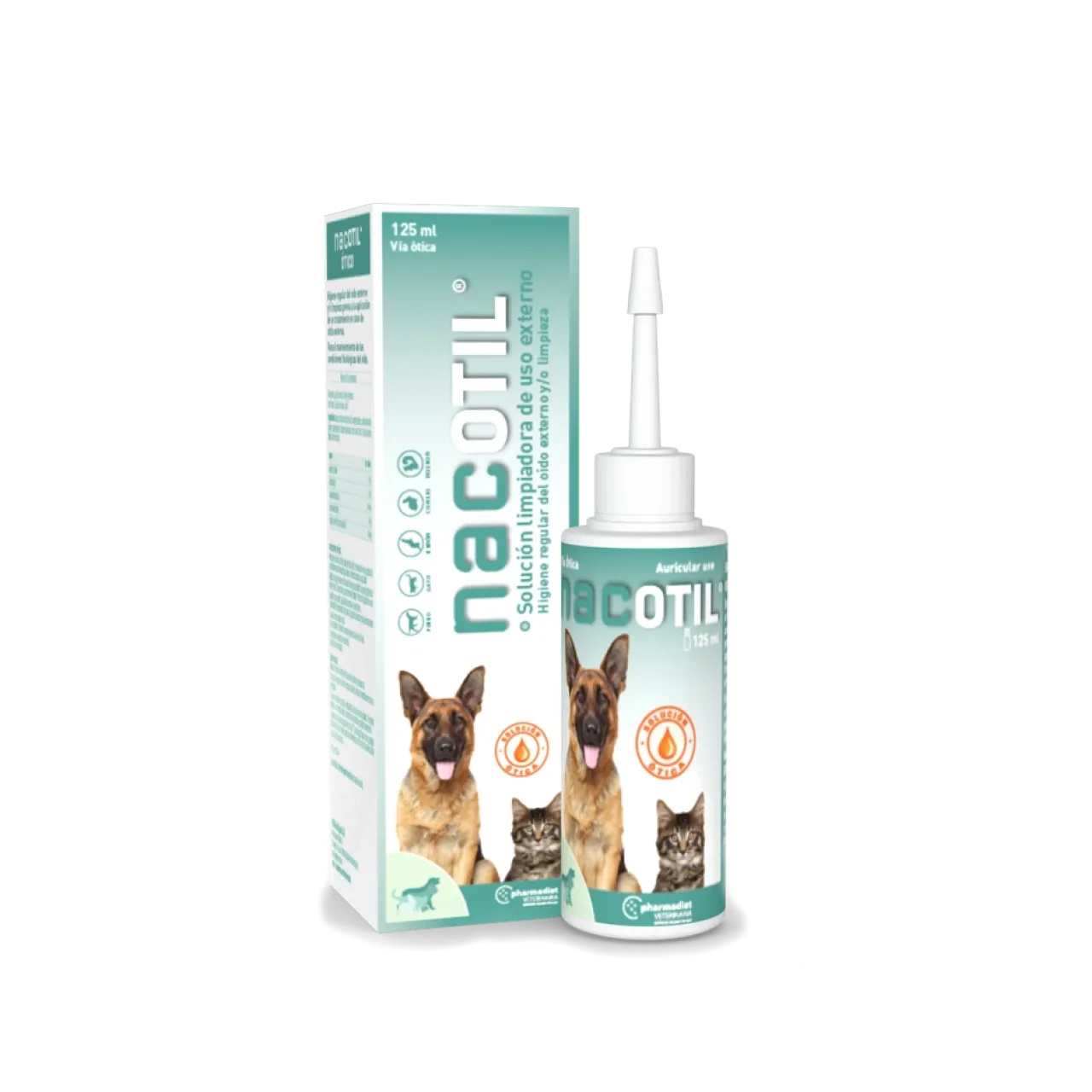 Nacotil Neo Kedi ve Köpekler için Kulak Temizleme Solusyonu 125 Ml