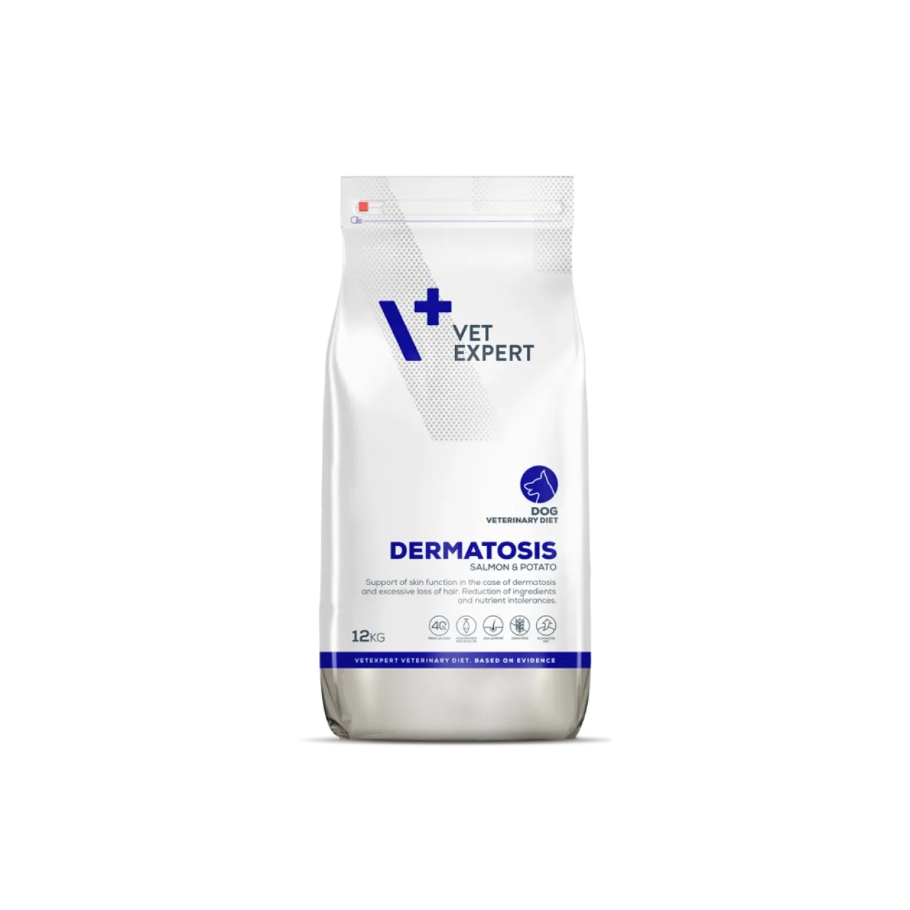 VetExpert Dermatosis Salmon&Potato Köpek Maması 12 Kg