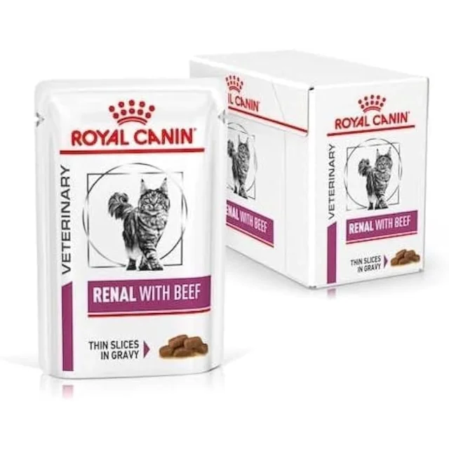 Royal Canin Renal Beef Yaş Kedi Maması 12x85 Gr