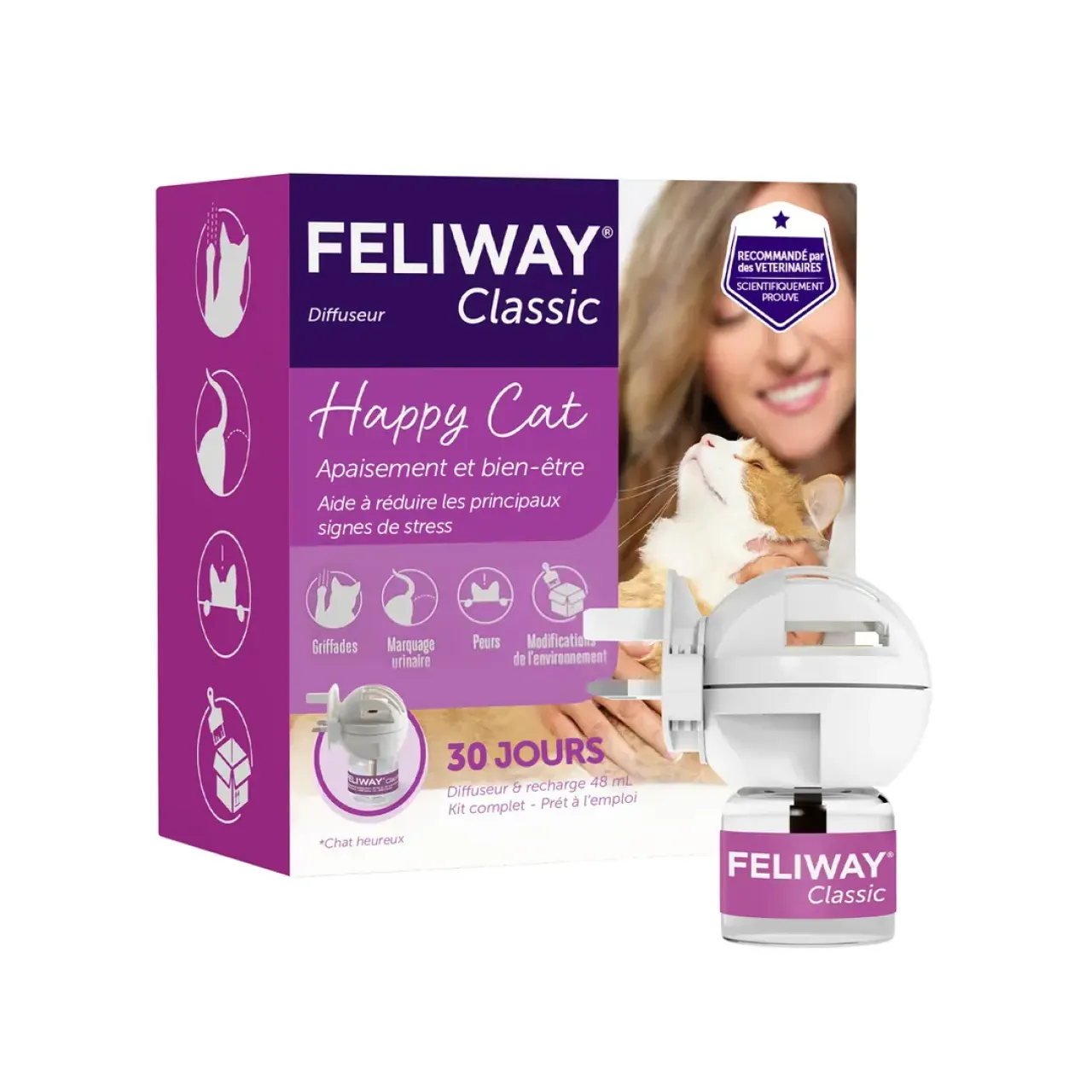 FELIWAY Classic Happy Cat Difüzör Başlangıç Seti