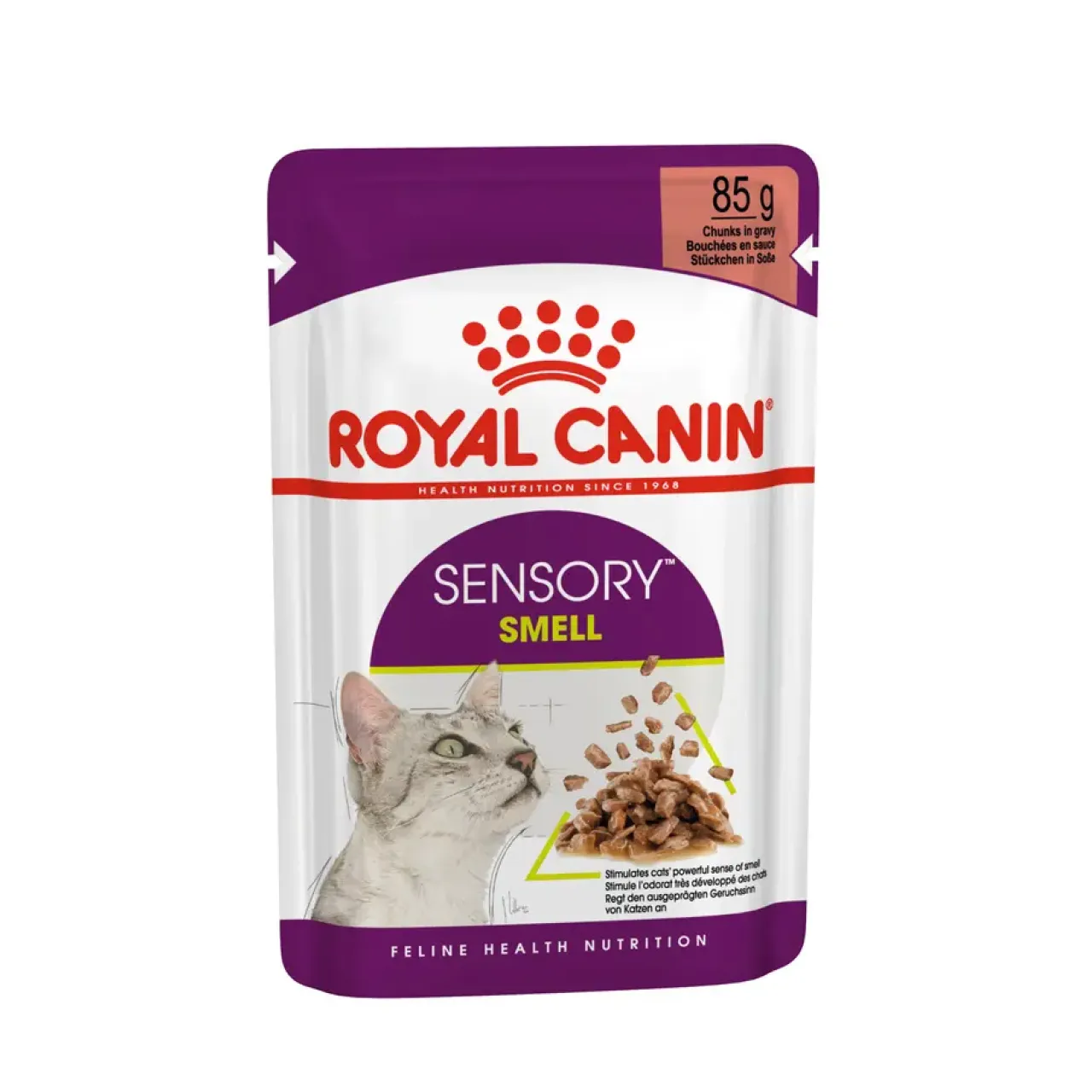Royal Canin Sensory Smell Gravy Yetişkin Kedi Yaş Maması 85 gr x 12 Adet