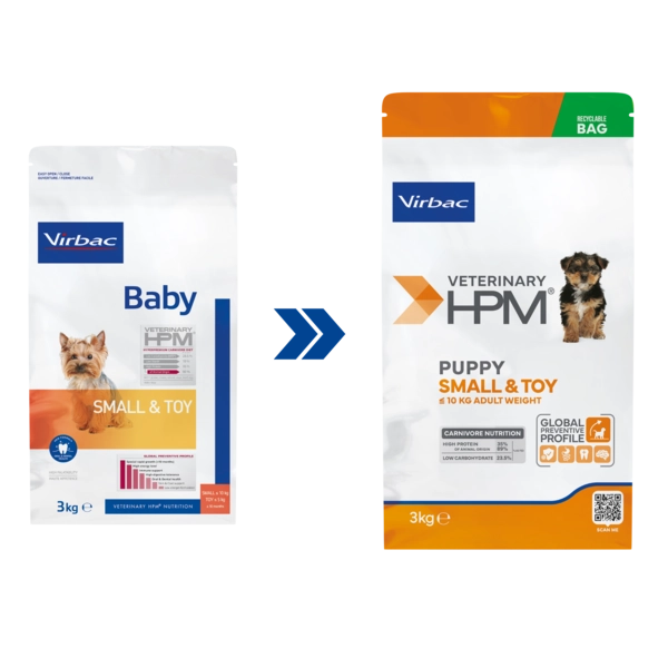 Virbac Baby Dog Small Toy Yavru Köpek Maması 1.5 kg | ByPetVet
